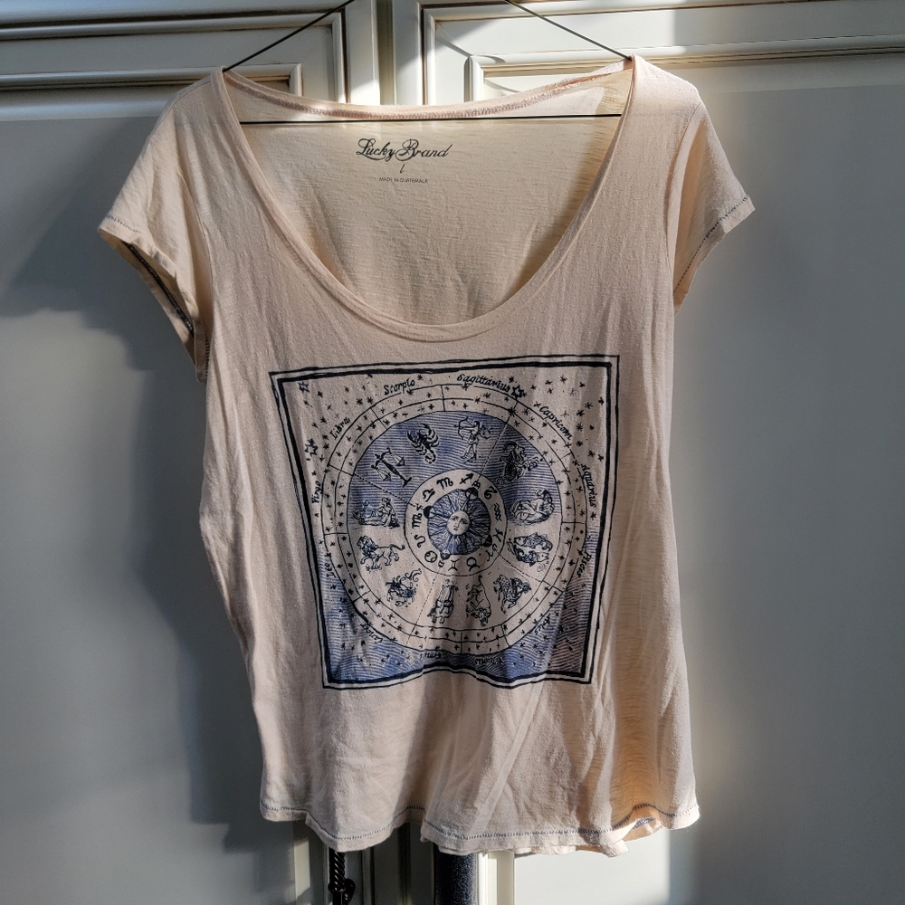 Lucky Brand Zodiac Tee